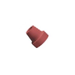 Upchurch Scientific VacuTight Ferrule for 1/16 inch OD Tubing, M6 or 1/4-28 Flat-Bottom, Tefzel ETFE, Red, 10/pk - P-840X - Click Image to Close